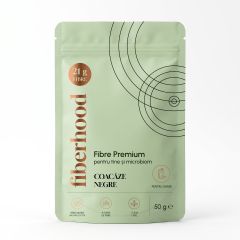 Fiberhood Fibre Premium cu coacăze negre liofilizate – Mix de fibre pentru shake, 50 g